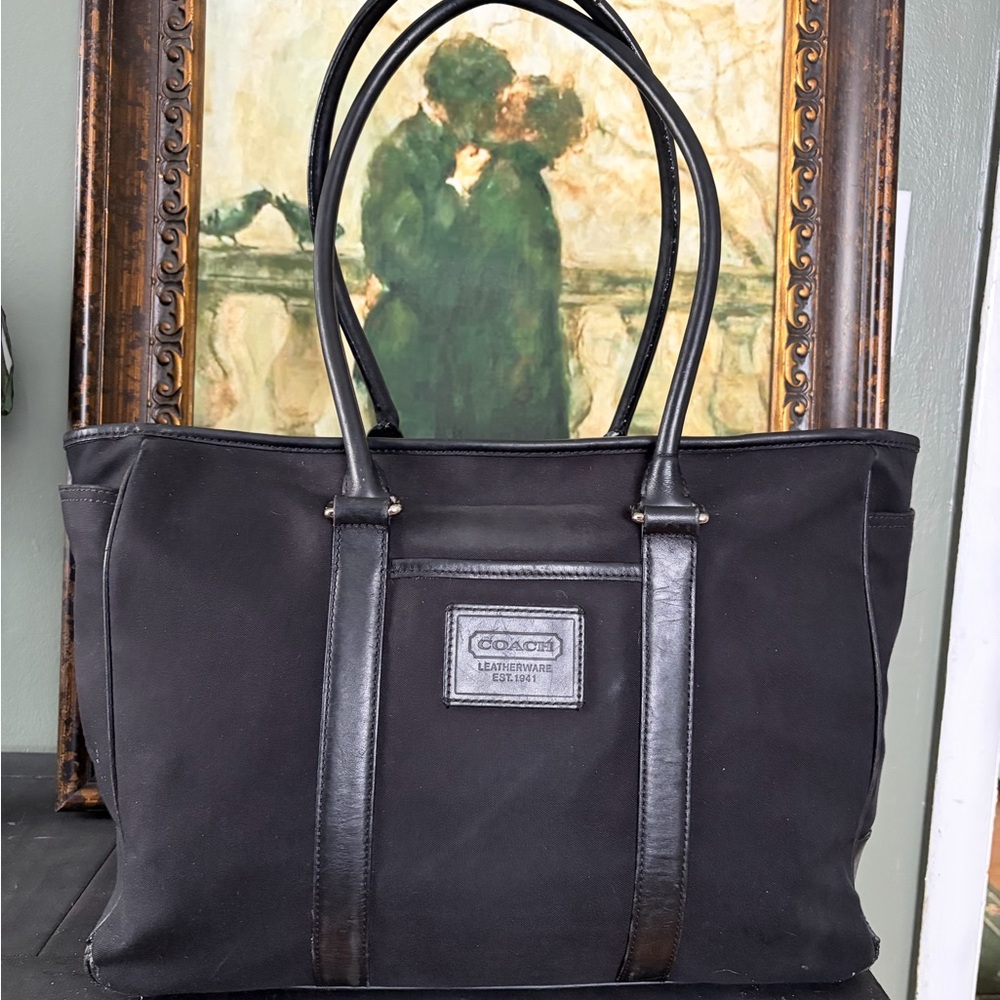 Coach Hampton Weekender/Travel/Diaper/Work Bag Tote -As Is